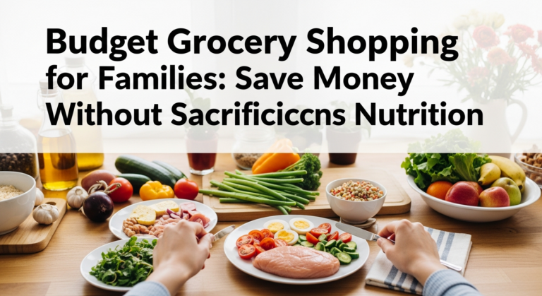 Budget Grocery Shopping for Families: Save Money Without Sacrificing Nutrition