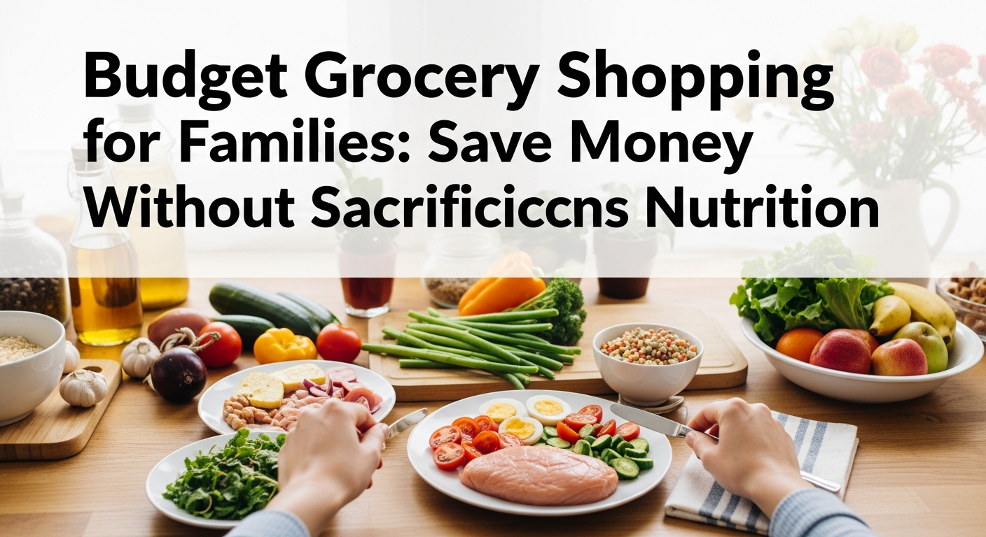 Budget Grocery Shopping for Families: Save Money Without Sacrificing Nutrition