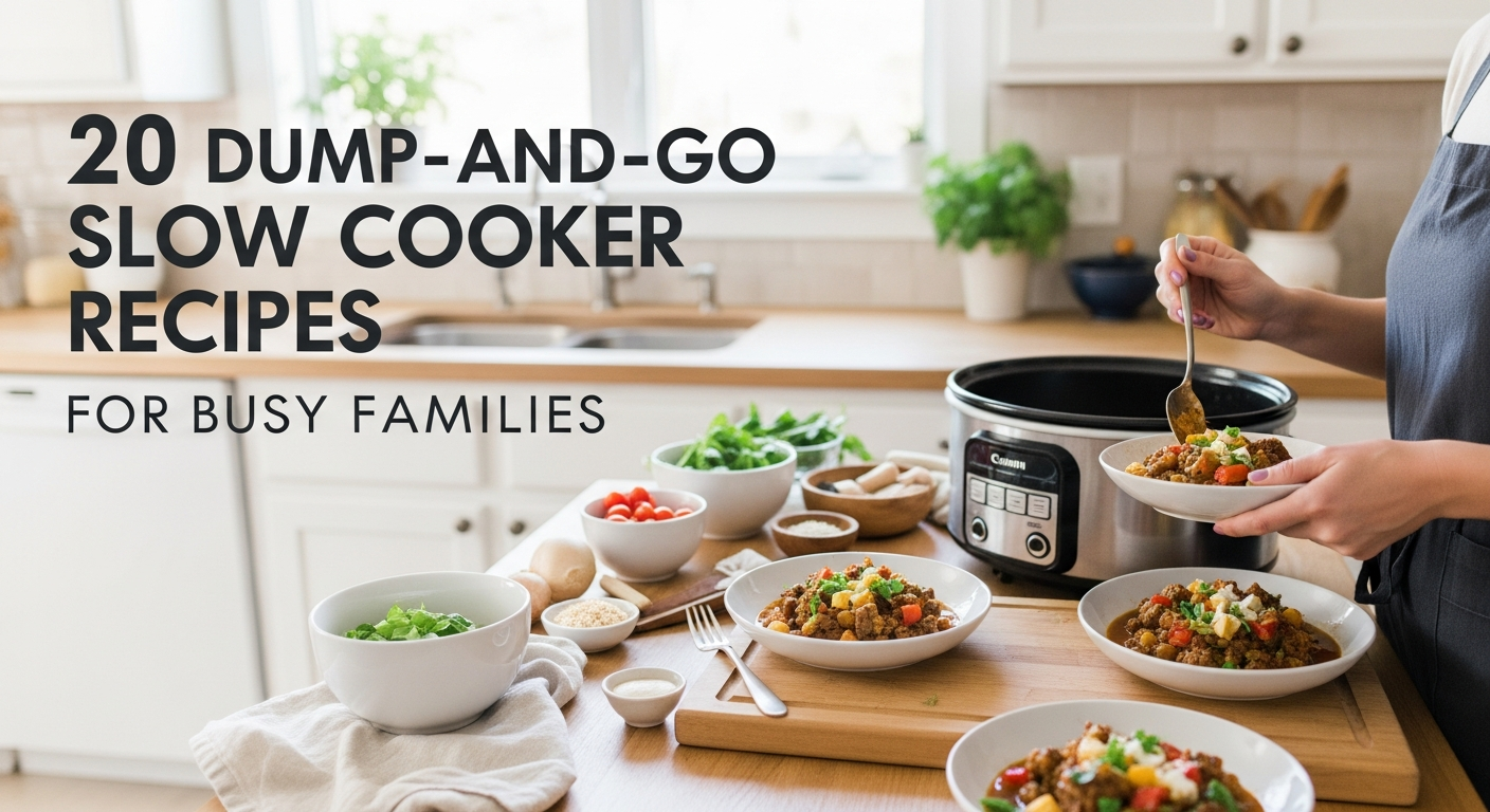 20 Dump-and-Go Slow Cooker Recipes for Busy Families