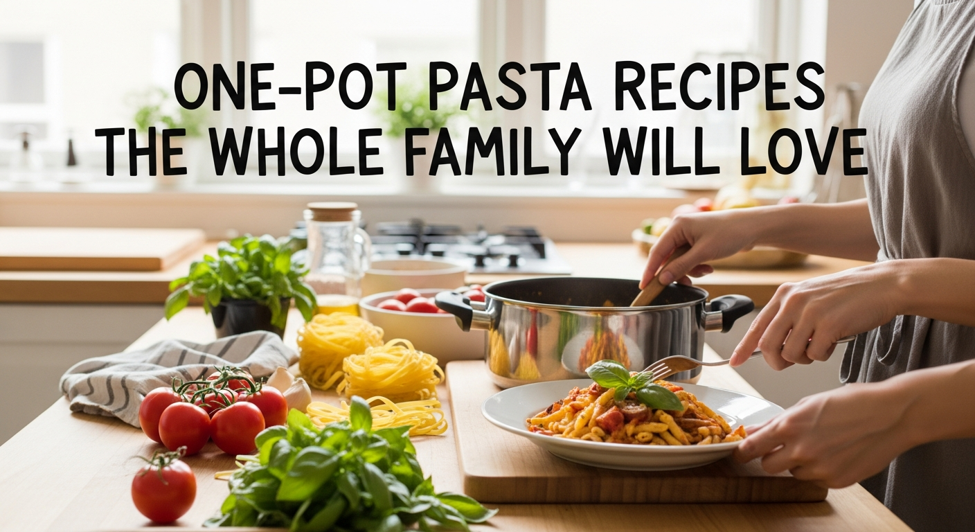 One-Pot Pasta Recipes the Whole Family Will Love