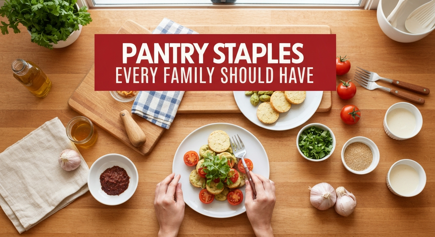 Pantry Staples Every Family Should Have