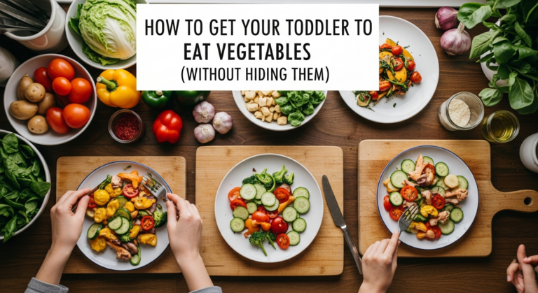 How to Get Your Toddler to Eat Vegetables (Without Hiding Them)