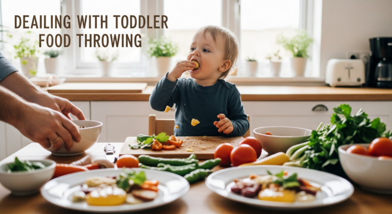 Dealing with Toddler Food Throwing