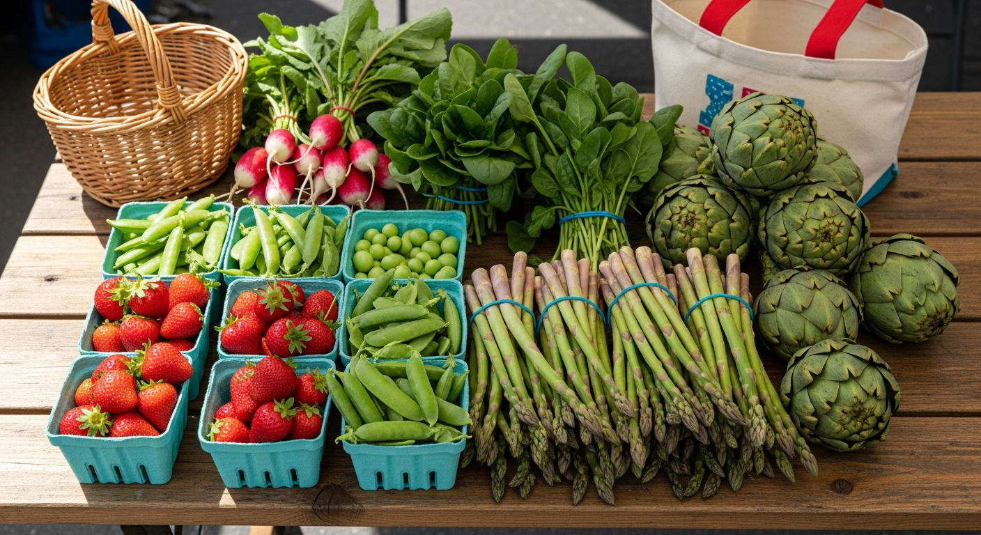 Spring Produce Guide for Families: What's Fresh Right Now and How to Use It