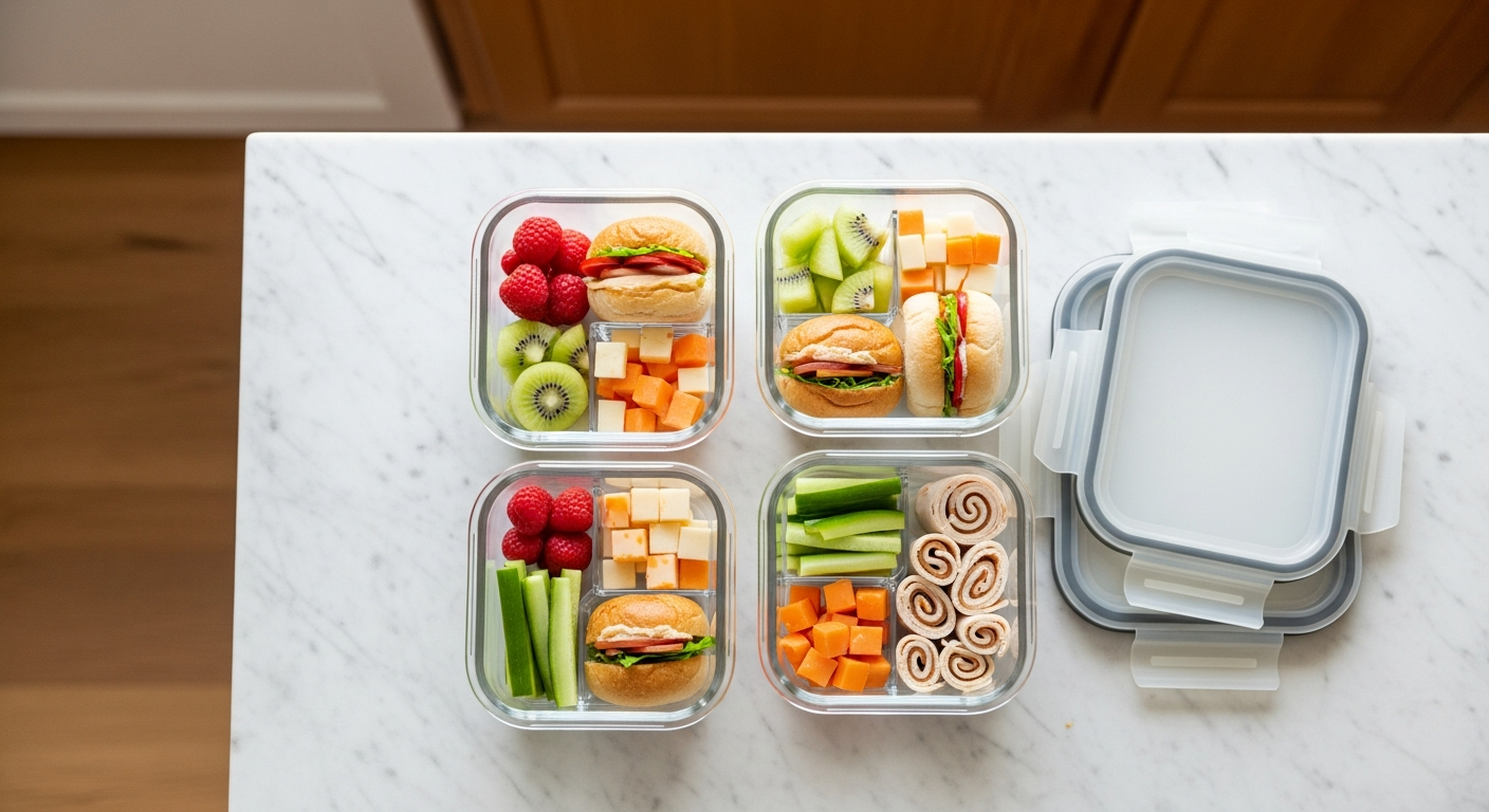 Toddler-Friendly Meal Prep: A Week of Lunches in Under an Hour