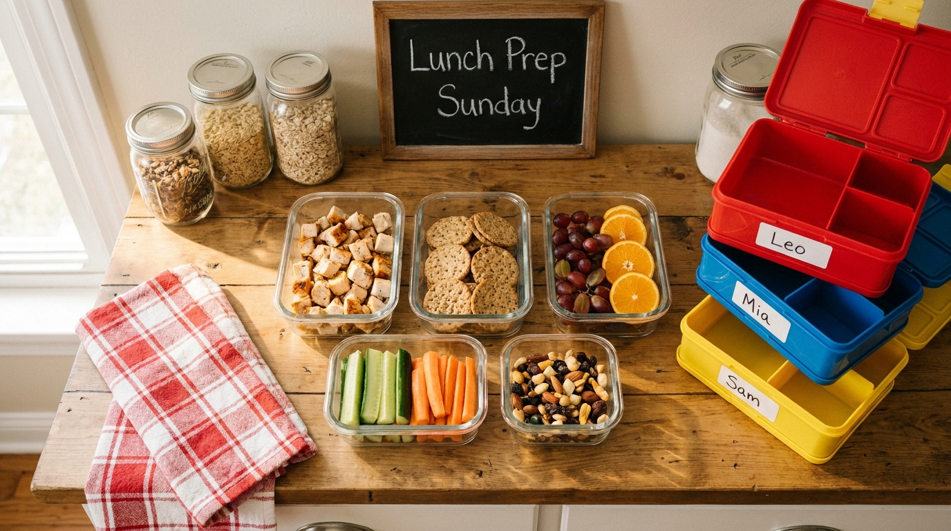 Back-to-School Lunch Prep: A Week of School Lunches You Can Pack in 10 Minutes