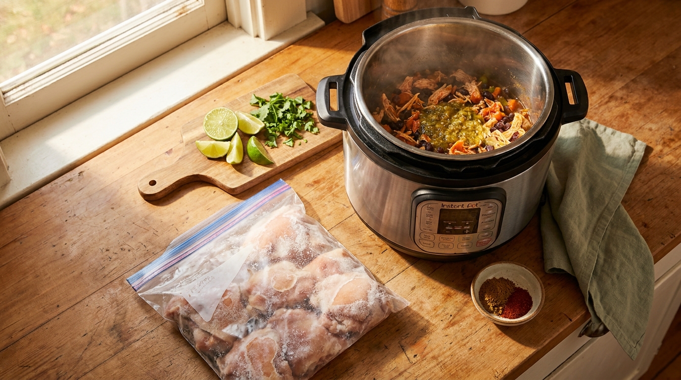 Freezer-to-Instant-Pot Dump Meals for Busy Families