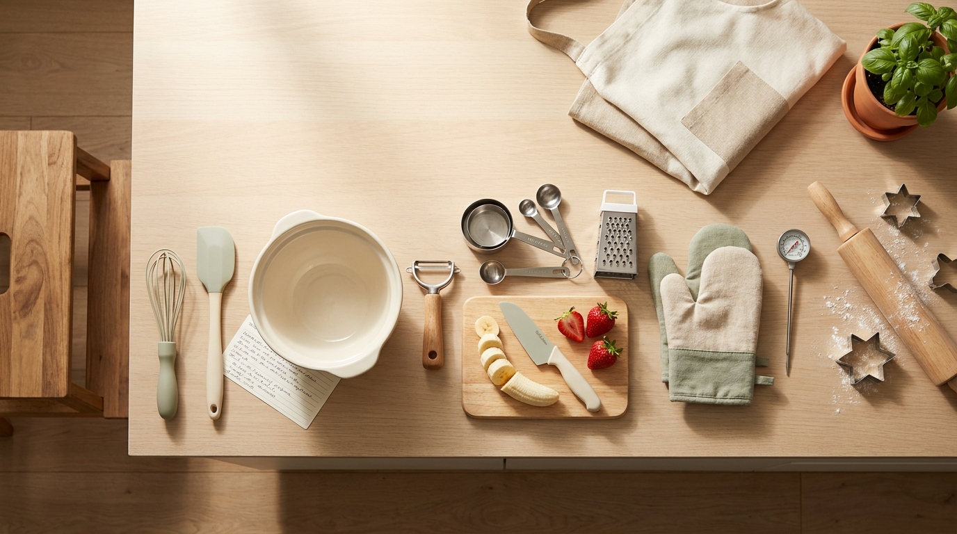 Gifts for Kids Who Love to Cook: Real Kitchen Tools by Age