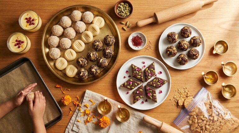 Easy No-Bake Diwali Sweets Kids Can Help Make